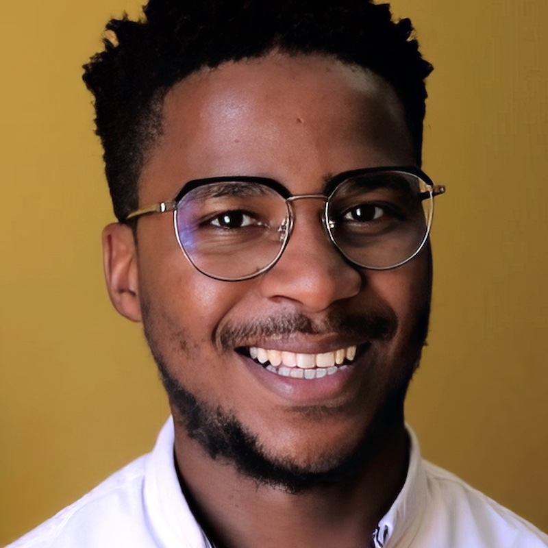 A man smiling at the camera.